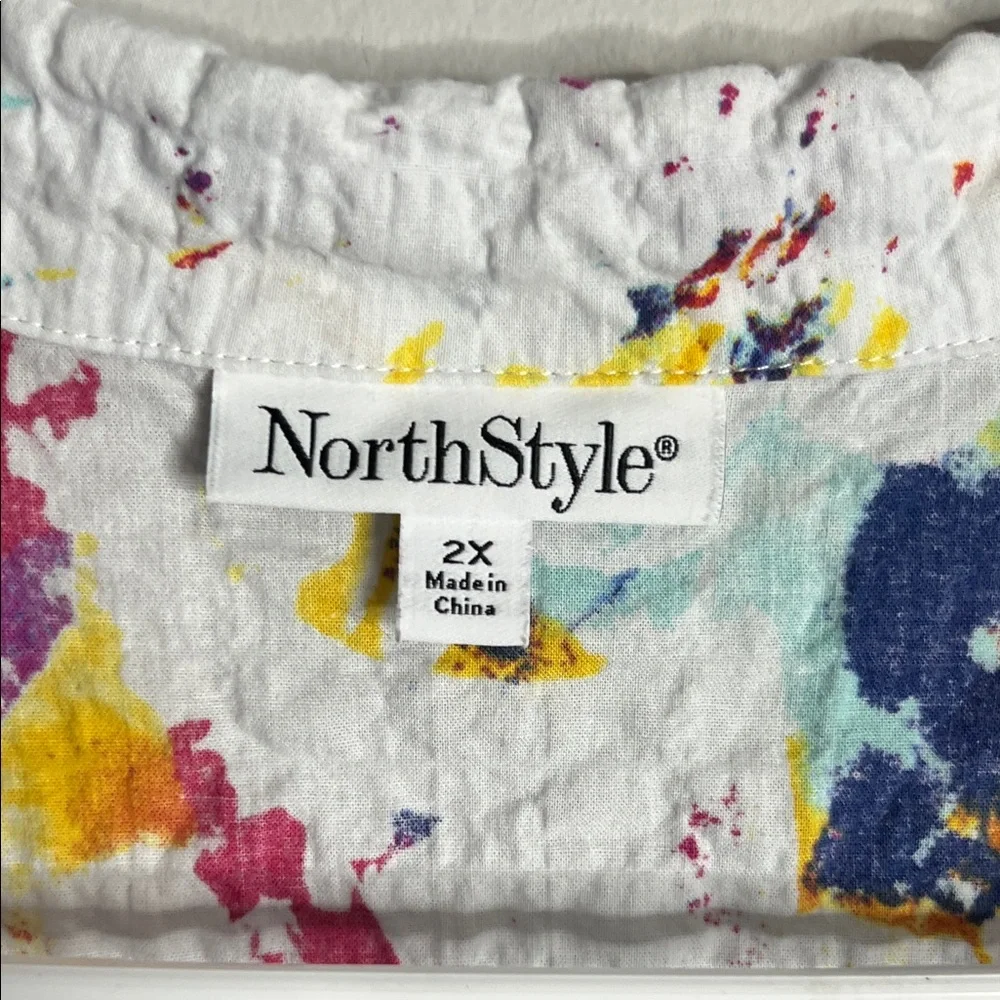 NorthStyle Multicolor Artistic Jacket